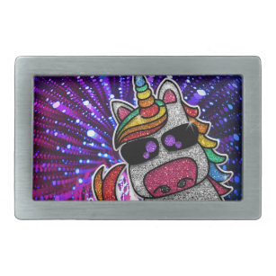 Regenboog Glitter Unicorn Sparkly Trippy Sparkles Gesp