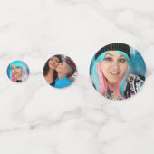 Regenboog Glitters Eenhoorn Kleurrijke Glitter Fot Confetti (Achterkanten)