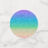 Regenboog Glitters Glitter Verjaardagsfeestje Confetti (Kleine voorkant)