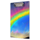 Regenboog Gloeiende Hemel Klembord (Links)