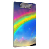 Regenboog Gloeiende Hemel Klembord (Rechts)