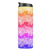 Regenboog golf thermosbeker (Geroteerd rechts)