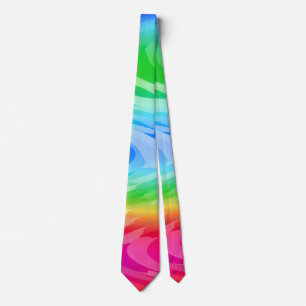 Regenboog Golfband Stropdas