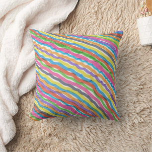 Regenboog golven kussen