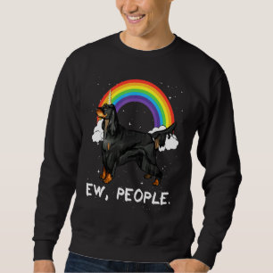 Regenboog Gordon Setter Ew Mensen Eenhoorn Hond Trui