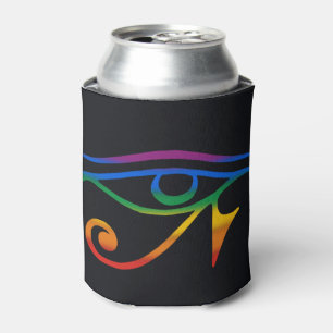 Regenboog Goth Pride Vlag Blikjeskoeler