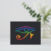 Regenboog Goth Pride Vlag Briefkaart (Staand voorkant)