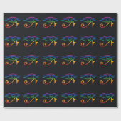 Regenboog Goth Pride Vlag Cadeaupapier (Vlak)