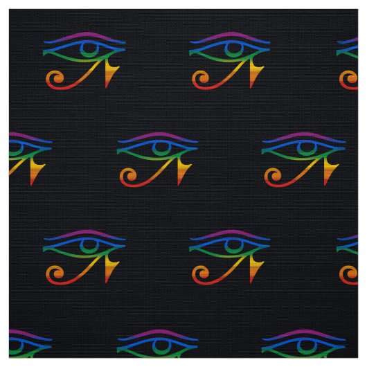 Regenboog Goth Pride Vlag Stof (Swatch)