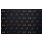 Regenboog Goth Pride Vlag Stof (Fat Quarter)