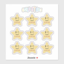 Regenboog gouden sterren