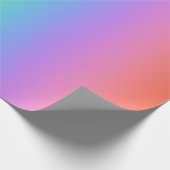 Regenboog Gradiënt Cadeaupapier (Hoek)