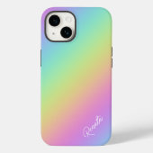 Regenboog Gradiënt Case-Mate iPhone Case (Achterkant)