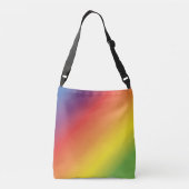 Regenboog Gradiënt Crossbody Tas (Achterkant)