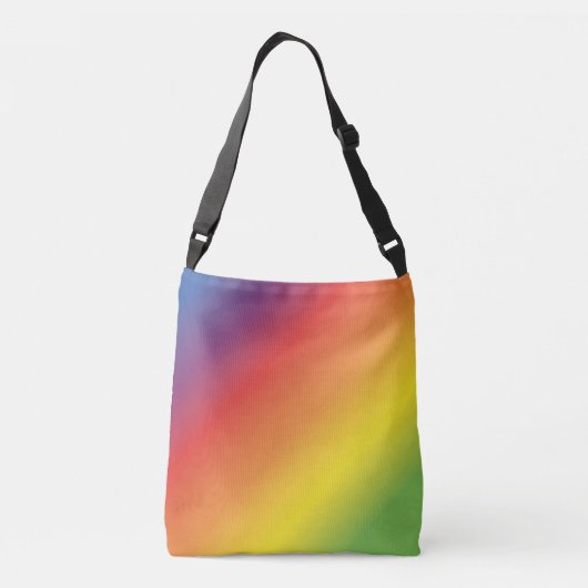 Regenboog Gradiënt Crossbody Tas (Achterkant)