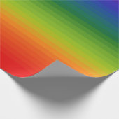 Regenboog Gradiënt Gestreepte Cadeaupapier (Hoek)