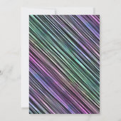 Regenboog gradiënt gestreepte penseelstreken: kaart (Achterkant)