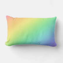 Regenboog Gradiënt Lage Rug Kussen