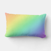 Regenboog Gradiënt Lenden Kussen (Achterkant)