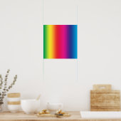 Regenboog Gradiënt Poster (Keuken)