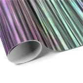 Regenboog gradiënt strepen op zwart: cadeaupapier (Rol Hoek)