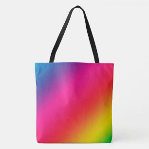 Regenboog Gradiënt Tote Bag
