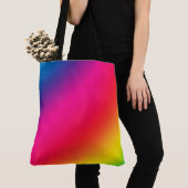 Regenboog Gradiënt Tote Bag (Dichtbij)