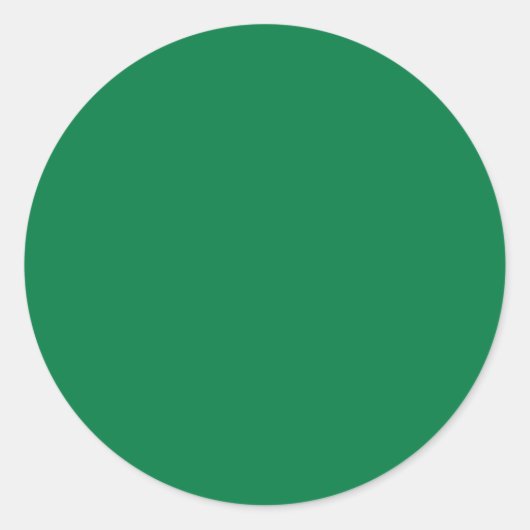 Regenboog Groen Ronde Sticker (Voorkant)