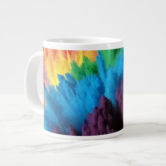 Regenboog Grote Koffiekop (Links)