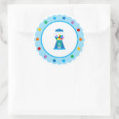 Regenboog Gumball partij stickers (Tas)