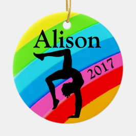  REGENBOOG GYMNASTIEK CUSTOM ORNAMENT