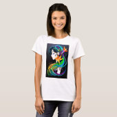 Regenboog haar droom. t-shirt (Voorkant volledig)
