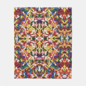 Regenboog Hagelslag Fleece Deken (Voorkant)
