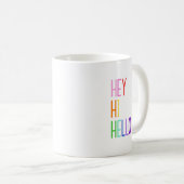 Regenboog Hallo Koffiemok (Voorkant rechts)