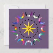 Regenboog Halvemaan Pride Manen (Voorkant)