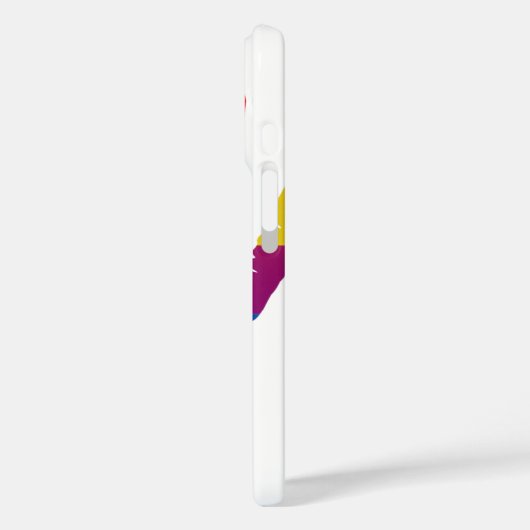 Regenboog handafdruk Case-Mate iPhone case (Achterkant / Links)