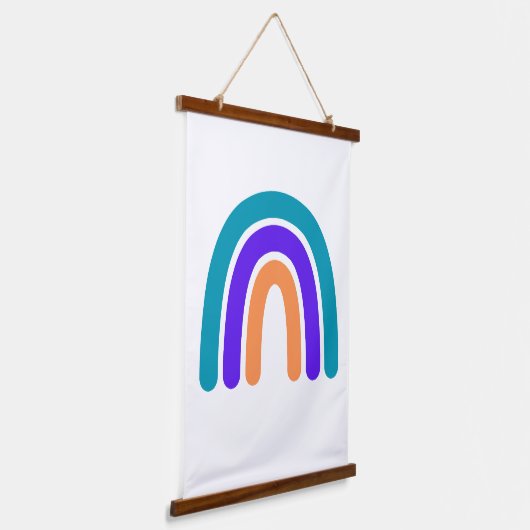 Regenboog Hangend Wandkleed (Gebogen)