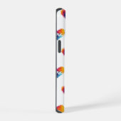 Regenboog Hart Liefde Slogan iPhone 15 Case (Rechterkant)