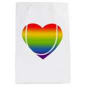 Regenboog Hart Medium Cadeauzakje (Voorkant)