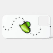Regenboog Hart met Sterren Case-Mate iPhone Case (Achterkant (horizontaal))