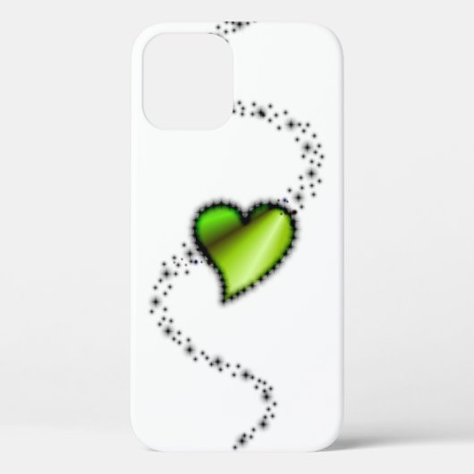 Regenboog Hart met Sterren Case-Mate iPhone Case (Achterkant)