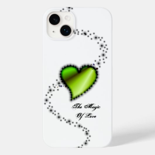 Regenboog Hart met Sterren, De Magie Van Liefde Case-Mate iPhone Case (Achterkant)