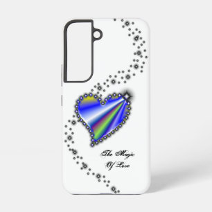 Regenboog Hart met Sterren , De Magie Van Liefde Samsung Galaxy Hoesje