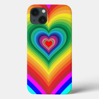 Regenboog Hart Telefoonhoes Case-Mate iPhone Case