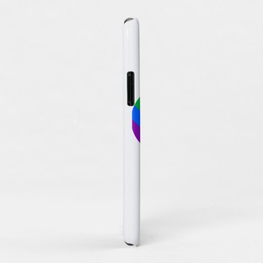 Regenboog Hart Trots Case-Mate iPhone Case (Achterkant/rechts)