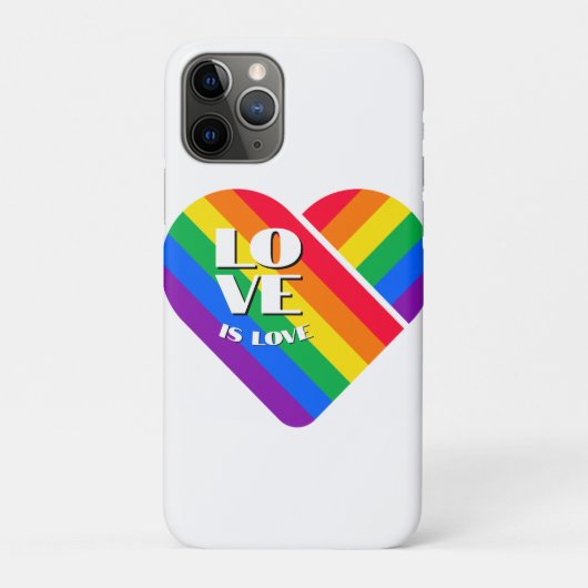 Regenboog Hart Trots  Case-Mate iPhone Case (Achterkant)