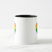 Regenboog Hart Trots Mok (Midden)