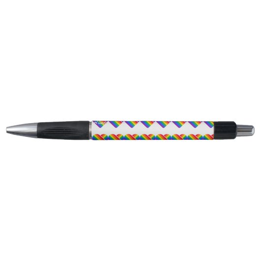 Regenboog Hart trots  Pen (Voorkant)