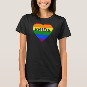 Regenboog Hart Trots T-shirt