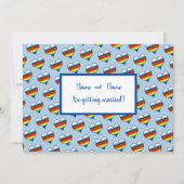 Regenboog Hart Uitnodiging (Voorkant)